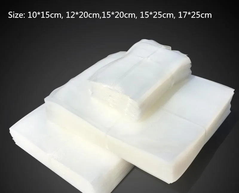100 шт./лот вакуумная термоупаковочная машина пакеты для хранения еды пищевых