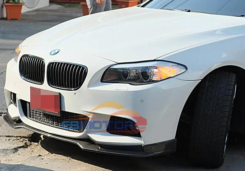 Неокрашенный E Тип передний спойлер для BMW F10 F11 5-SERIES 528i 535i 550i MTECH M-спортивный