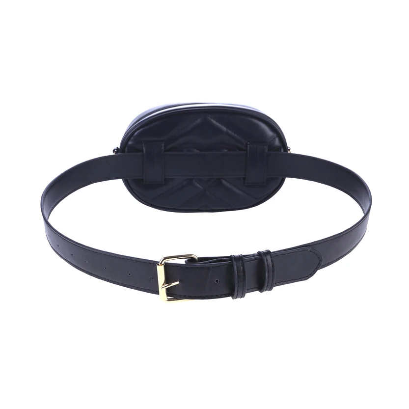 Aliwood 2023 Women Waist Chest Bag Fanny Packs Leather Handbag Famous Brands Luxury Designer Women Belt Bag High Quality Purse