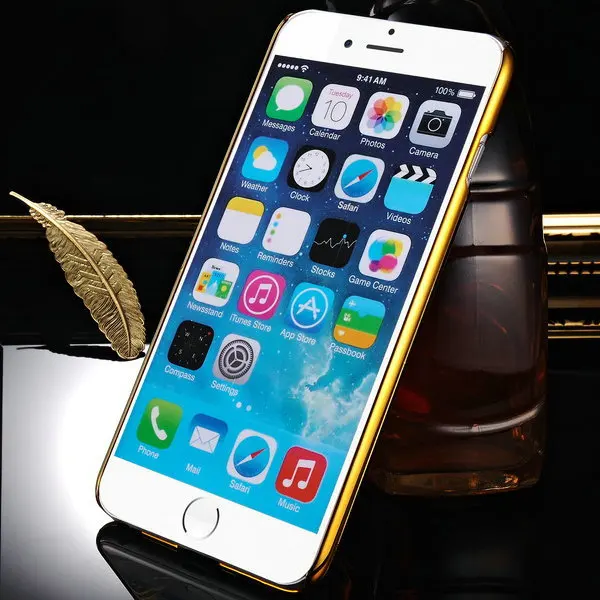 Роскошный Жесткий Чехол для iPhone 6 Plus 5 дюймовый ретро чехол из искусственной кожи