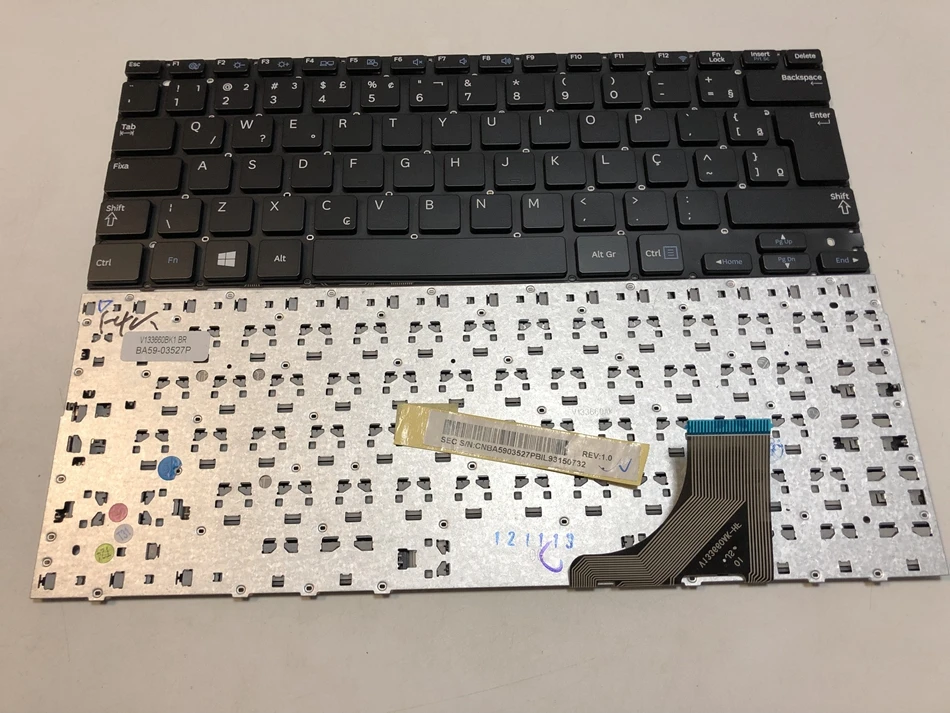 Бразильская Клавиатура для ноутбука SAMSUNG NP530U3B 530U3B NP530U3C 530U3C NP535U3C NP540U3C 532U3C BR Layout-1 |