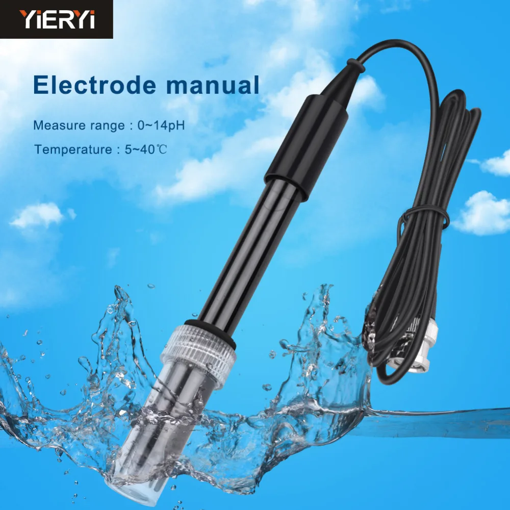 Электронный PH метр портативный Лабораторный Измеритель 0 14|Измерители pH| |