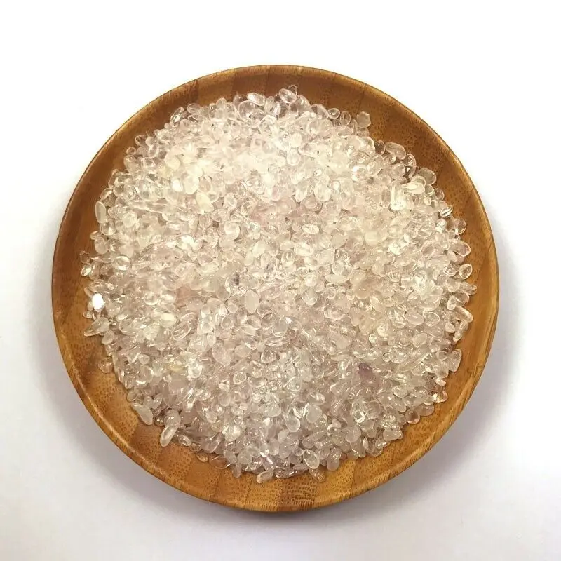 50 г натуральный розовый кварцевый кристалл камень рок чипы Lucky целебный