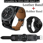 Ремешок из натуральной кожи для Samsung Galaxy Watch 46 мм 22 мм, браслет для Tour, кожаный ремешок для часов Gear S3 ClassicFrontier