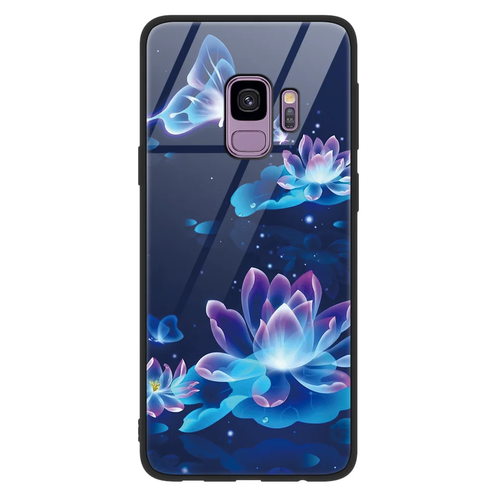 zihehua Ночной вид закаленное Стекло мягкие для Samsung Galaxy S8 S9 S10 плюс A50 S10E M10 M20 A70 A30 A20 A40 A8 A9 A7 Note 8 9 J4 чехол - Цвет: zihehua