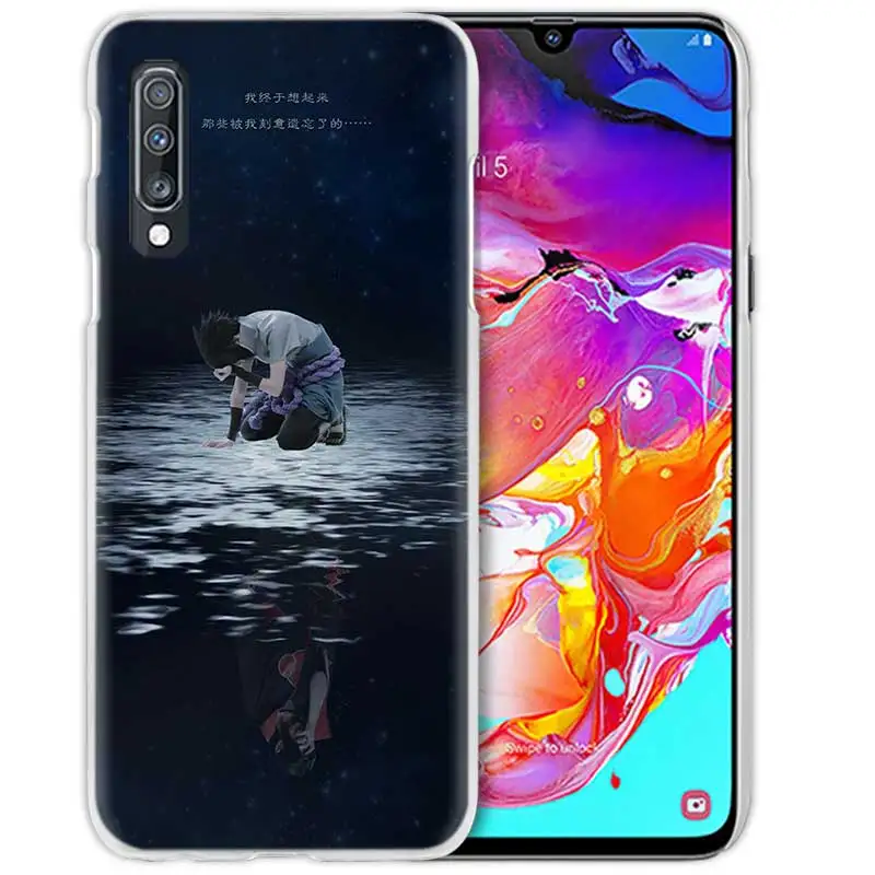 Героя аниме «Наруто Dragon Ball Z чехол для samsung Galaxy A50 A70 A80 A20e A60 A40 A30 A20 A10 A8 A6 плюс A9 A7 жесткий чехол для телефона из поликарбоната с Coque
