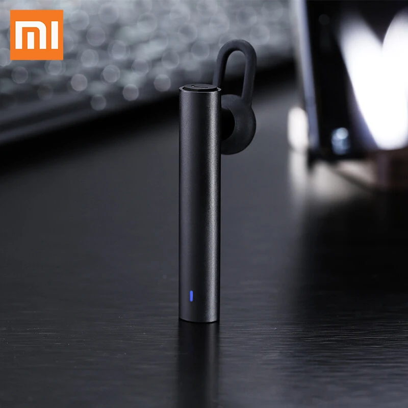 Original Xiaomi Bluetooth earphone black youth version Wireless Business headset phone 4.1 10M receiving signal | Электроника