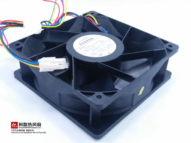 

New imported NMB 12038VA-24P-EW 24V 0.89A 4-wire cooling fan