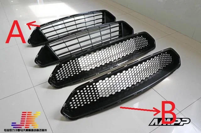 

Fit for FORD mustang 2018 AMPP Grille2018 2.3 5.0L carbon fiber car grill Racing Grills grille