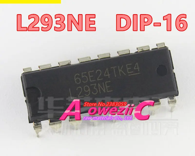 Aoweziic 100% новый импортный оригинальный L293D L293B L293DNE L293NE DIP-16 L293E DIP-20 L293DD013TR L293DD SOP-20 чип