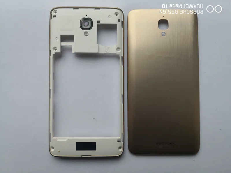 Новая средняя рамка Батарея дверь задняя крышка Корпус чехол для lenovo S660 S668T с