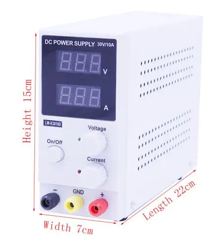LW K305D K3010D 30В 10А светодиодный дисплей Регулируемый регулятор переключения