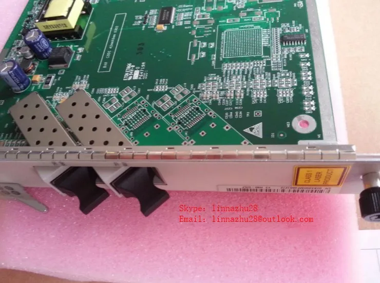 Hua wei GICF uplink board Для Huawei MA5680T или MA5683T OLT. 2-портовая плата с аналогичной скоростью 1 25