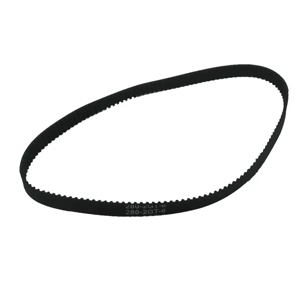 LUPULLEY GT2 набор зубчатых ремней 2GT 20 T: 40T 40 T: 40T понижающий синхронный шкив ремня 280 мм для ЧПУ сплав черный каучук