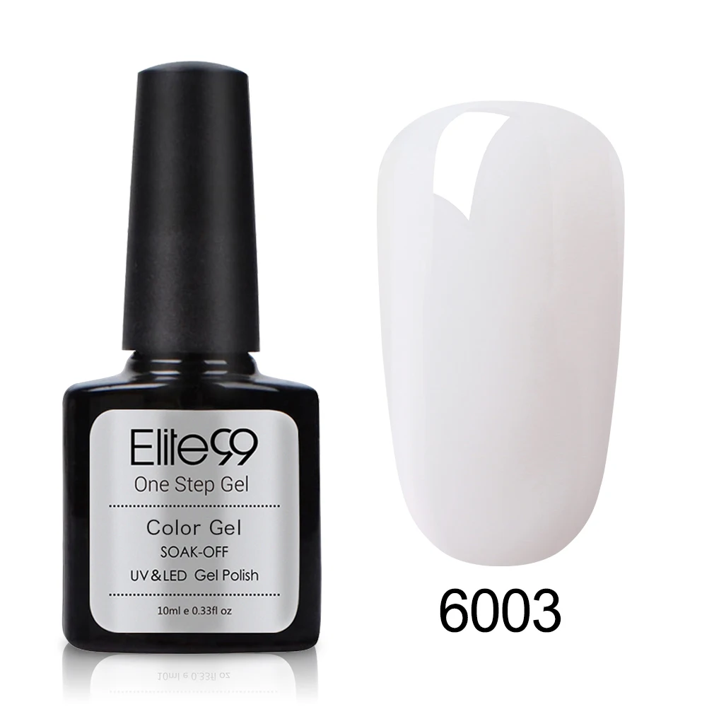 Elite99 Pro одношаговый лак для ногтей гель 3 в 1 УФ светодиодный отмачиваемый LED