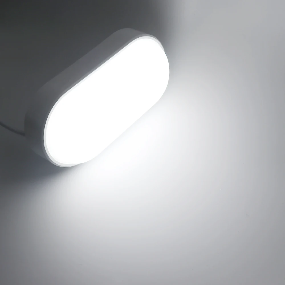 LED Влагостойкий Настенный Светильник 16 Вт 20 Вт Круглый / Овальный СВЕТОДИОДНЫЙ Потолочный Светильник IP65 Водонепроницаемый AC85-265V Ванная Комната Открытый Сад Двор Лампы