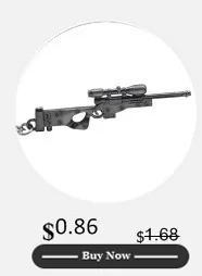 Fashion AK-47 Gun Model Pendant Necklaces Steampunk Acrylic Jewelry Arms AK 47 Alloy Statement Necklace For Men