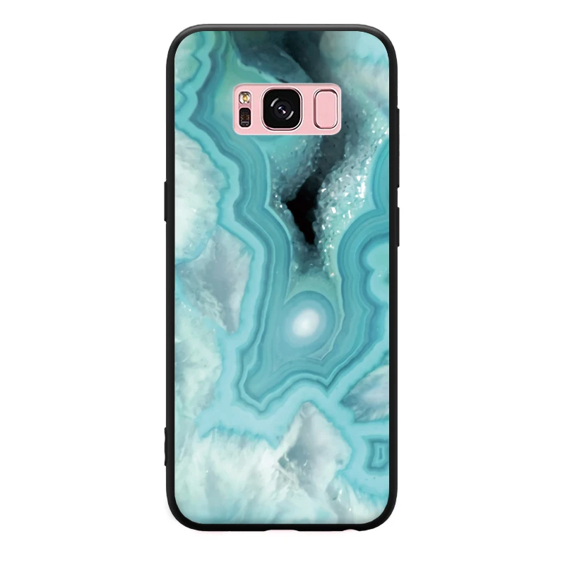 Жесткий чехол для телефона Geode Design с мраморным узором Samsung Galaxy S6 S7 Edge S8 S9 Plus Note 3 4 5 8