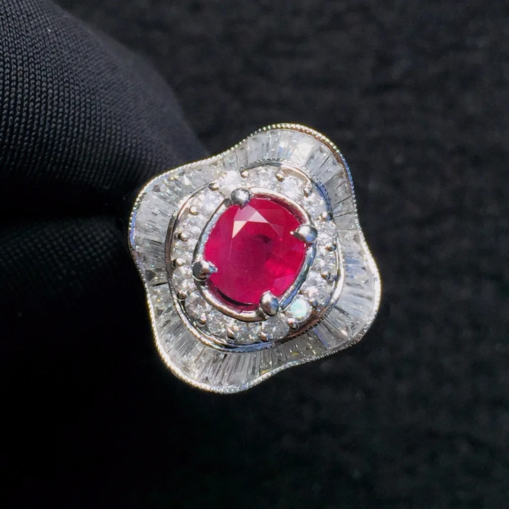 Ювелирные изделия из чистого 18-каратного золота ювелирные натуральный красный