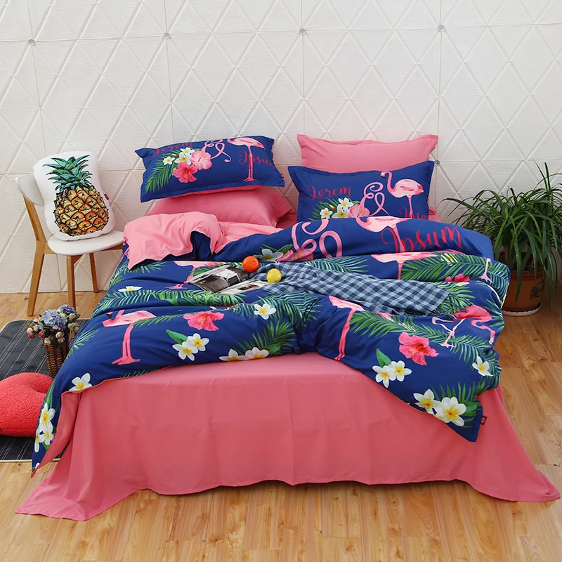 Новинка 2017 комплект постельного белья наволочка и пододеяльник с изображением