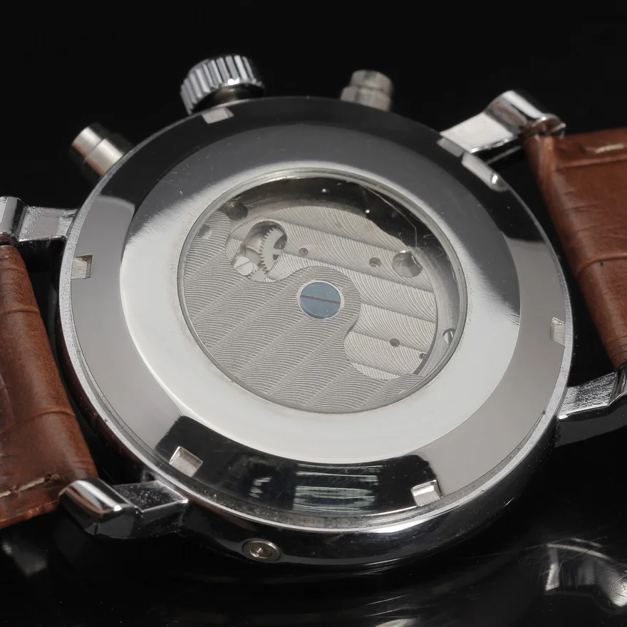 2016 Лидирующий бренд SEWOR мужские автоматические самокручивающиеся наручные часы