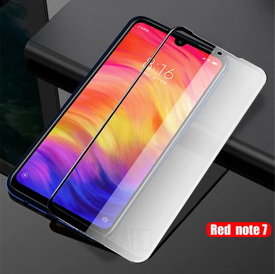 5D полное покрытие из закаленного стекла для Xiaomi Redmi Note 7 6 Pro Redmi 4X5 Plus 6 Pro 6A Защитная пленка для экрана для Redmi Note 5 стекло