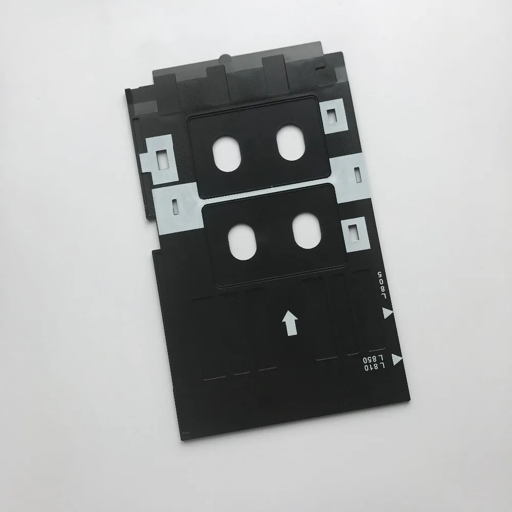 CSF 1 шт. струйный лоток для удостоверений личности из ПВХ Epson L800 L805 P50 T50 R280.|Визитки|