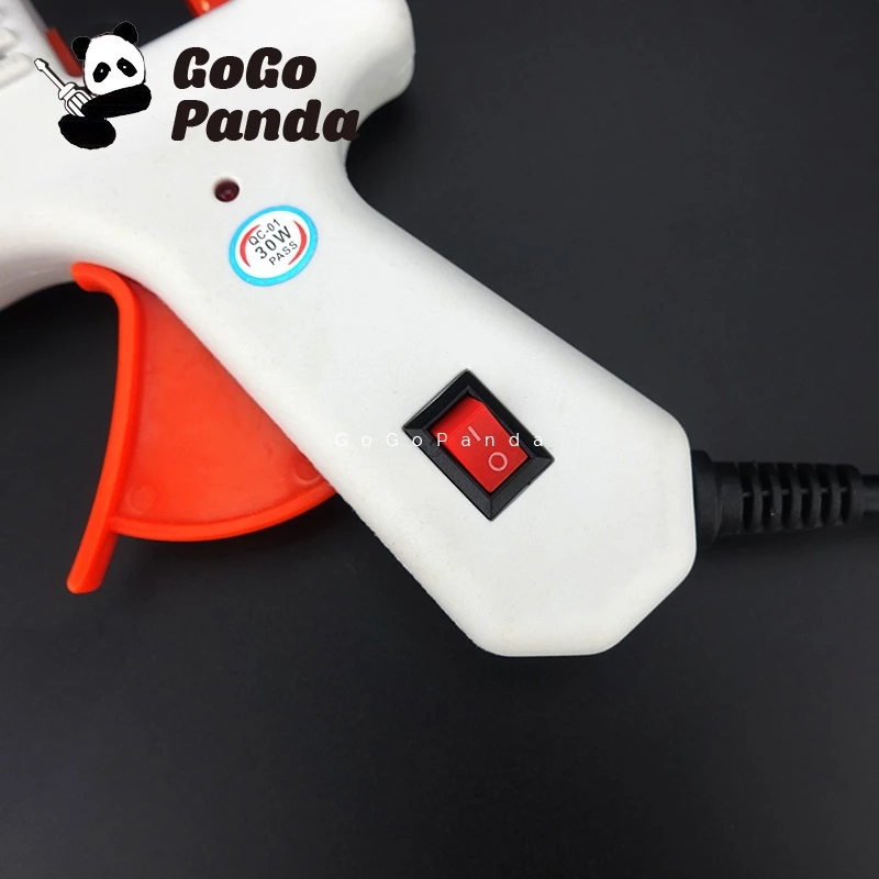 Бесплатная доставка 30 Вт маленький DIY клеевой пистолет черные палочки триггер