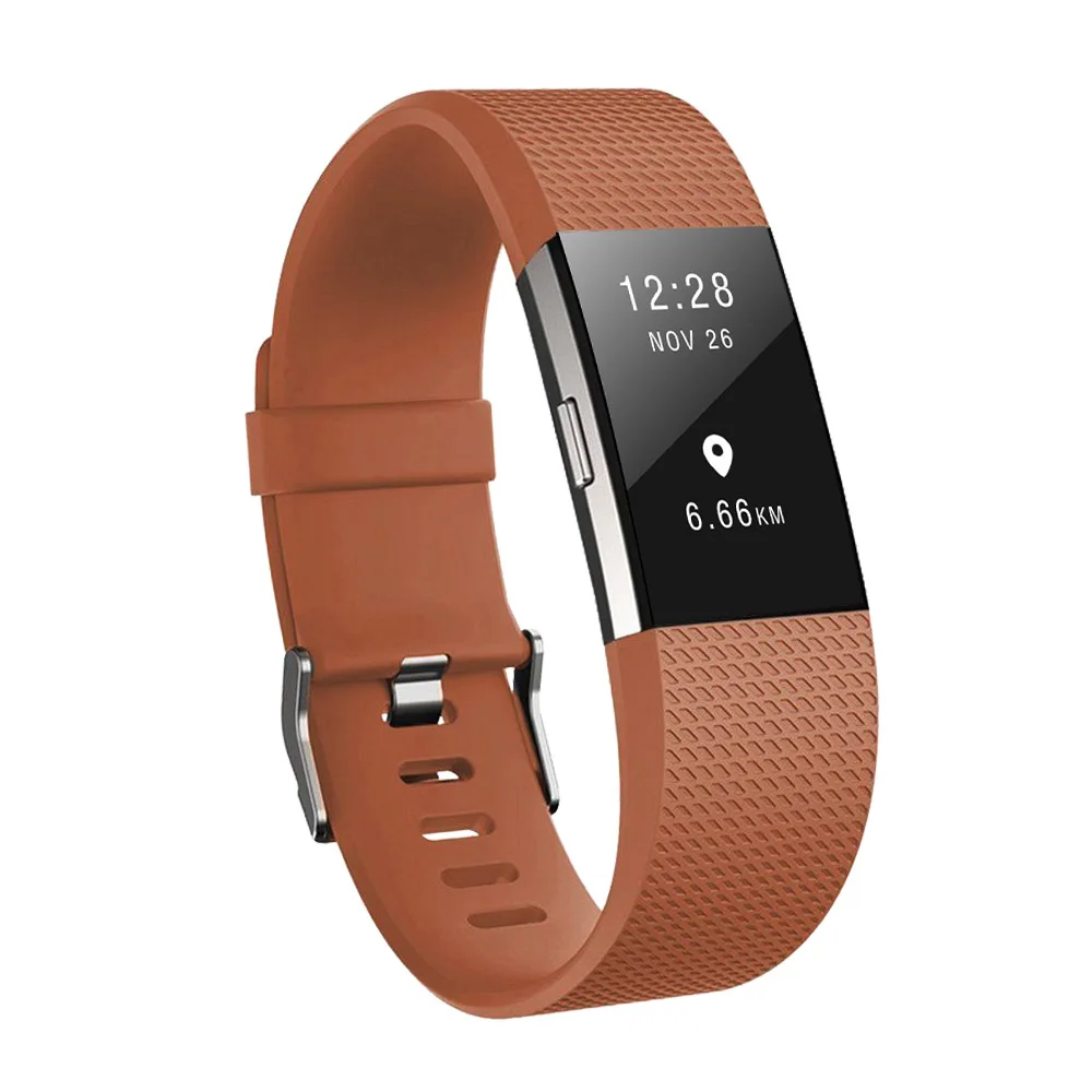 Honecumi 10 упак. для Fitbit Charge 2 ремень прочный Фитнес Браслет для Fitbit заряд 2 заменить Для мужчин Т группа для женщин Для мужчин - Цвет: 10pcs Grey