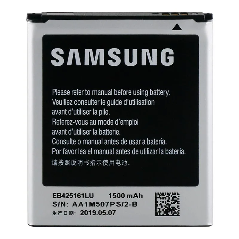 Samsung 100% Новый оригинальный сменный аккумулятор для samsung Galaxy S Duos S7562 I8160 S7560 S7580 I739 J1