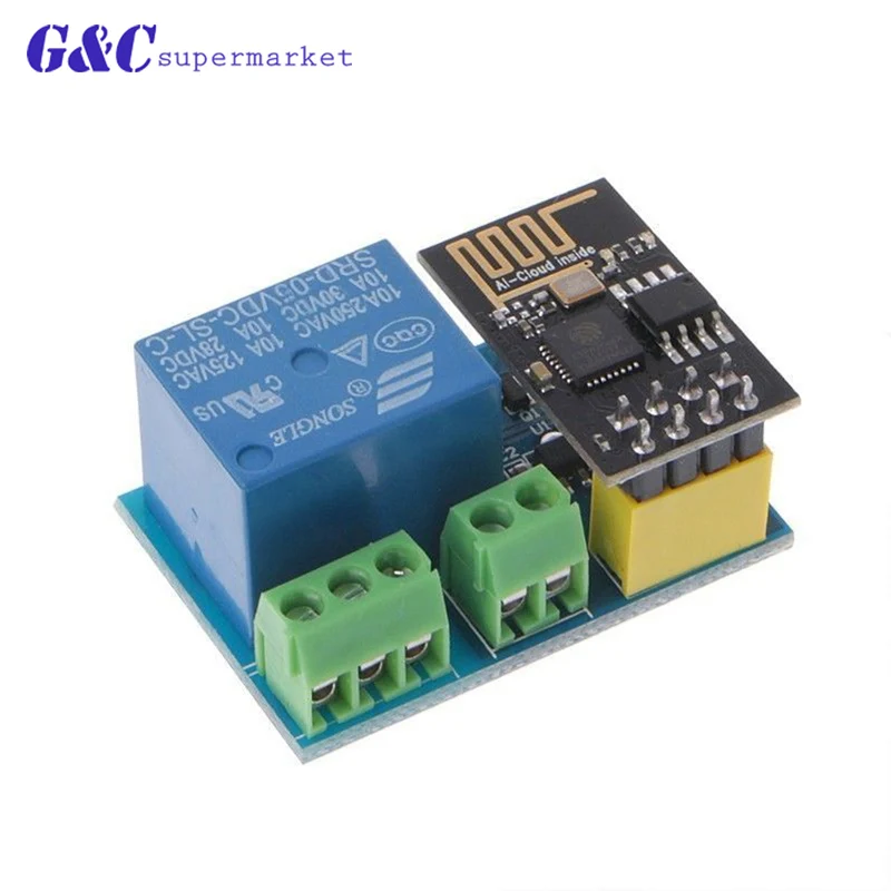 ESP8266 ESP-01S 5 в WiFi релейный модуль вещи умный дом пульт дистанционного управления