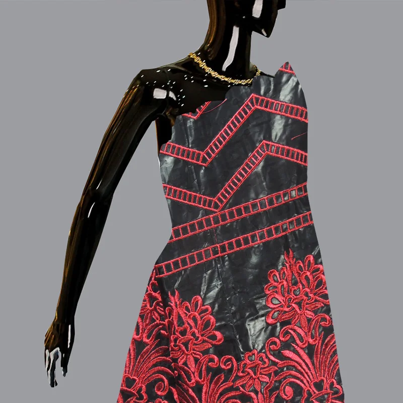 2017 Новая Мода Африканский Базен Riche Getzner Кружево Ткань высокое качество Вышивка 2