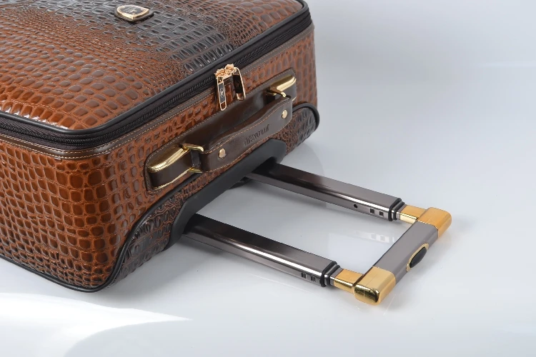 Сумка-Спиннер унисекс из искусственной кожи с узором Крокодила