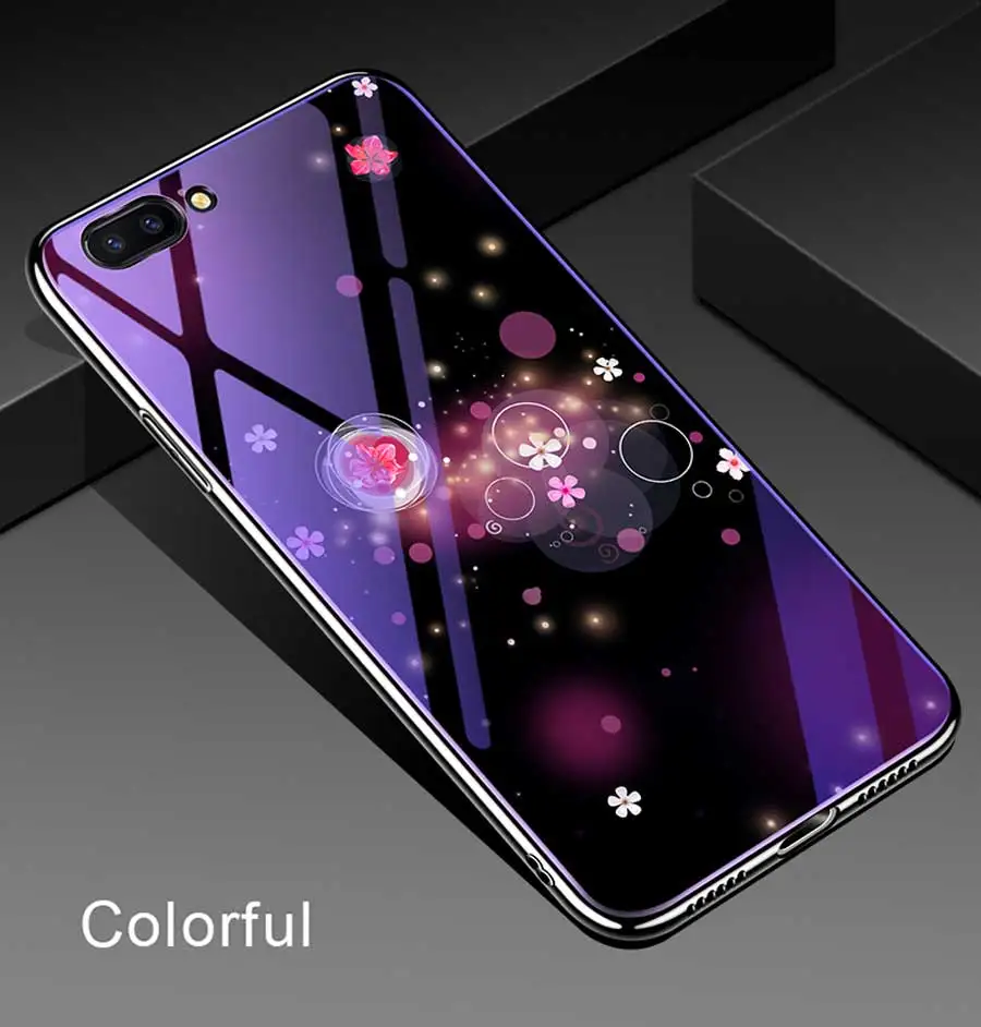 Для huawei Honor 10 чехол роскошный зеркальный Чехол для мобильного телефона 3D Рельефный цветочный узор 9H закаленное стекло противоударный чехол для телефона для huawei Honor 10