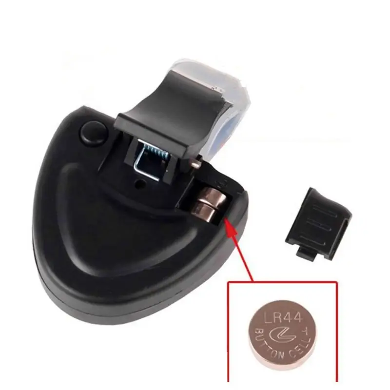 4 шт. Электронная светодиодная лампа для рыбалки Укус Потяните звуковой сигнал