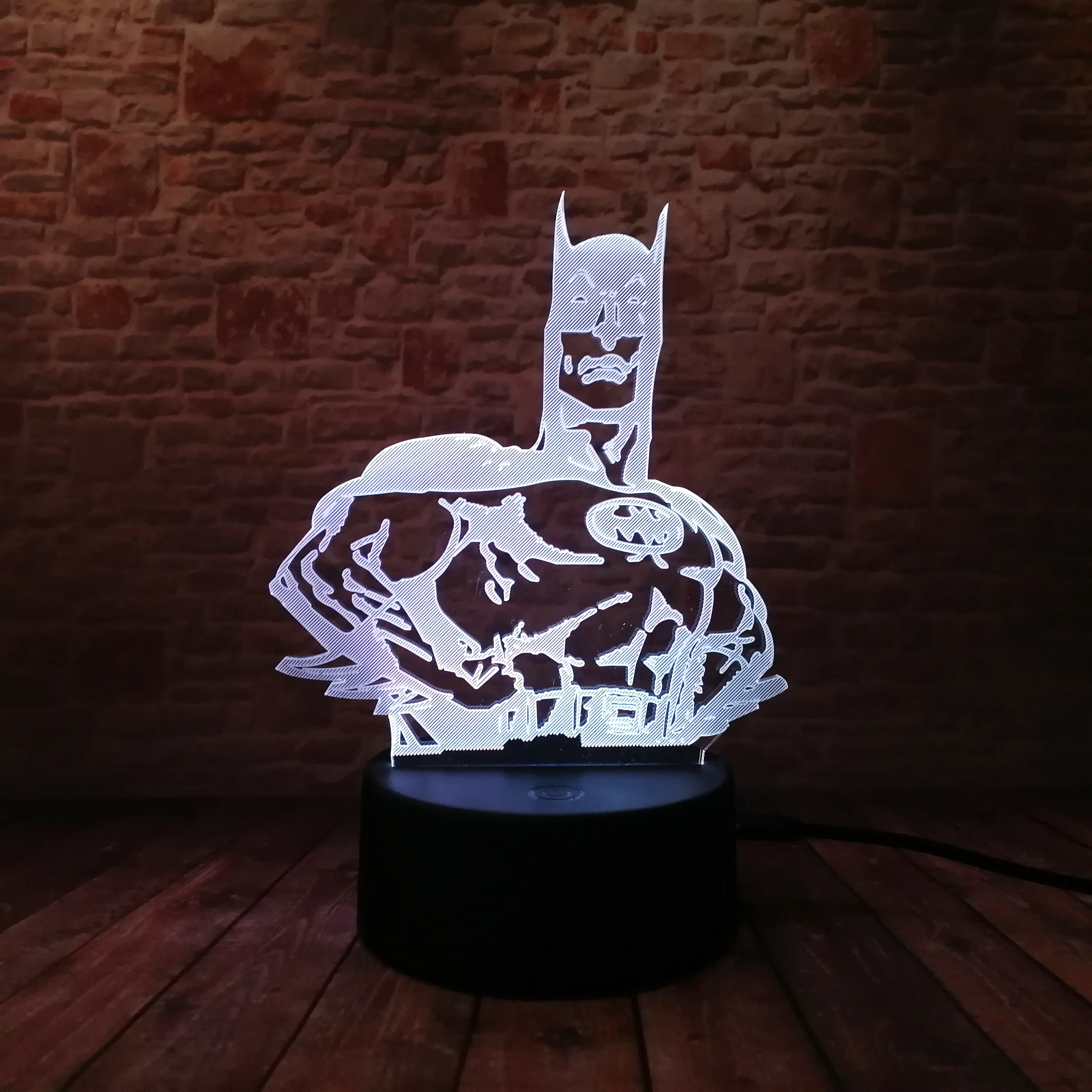 Фигурки героев DC Лиги справедливости Бэтмена 7 цветов для мужчин спальни