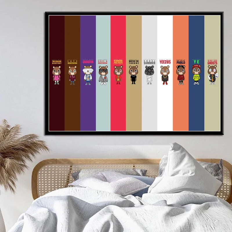 P559 Канье Уэст Все Альбомы музыка рэп хип-хоп Звезда Певица Искусство Живопись