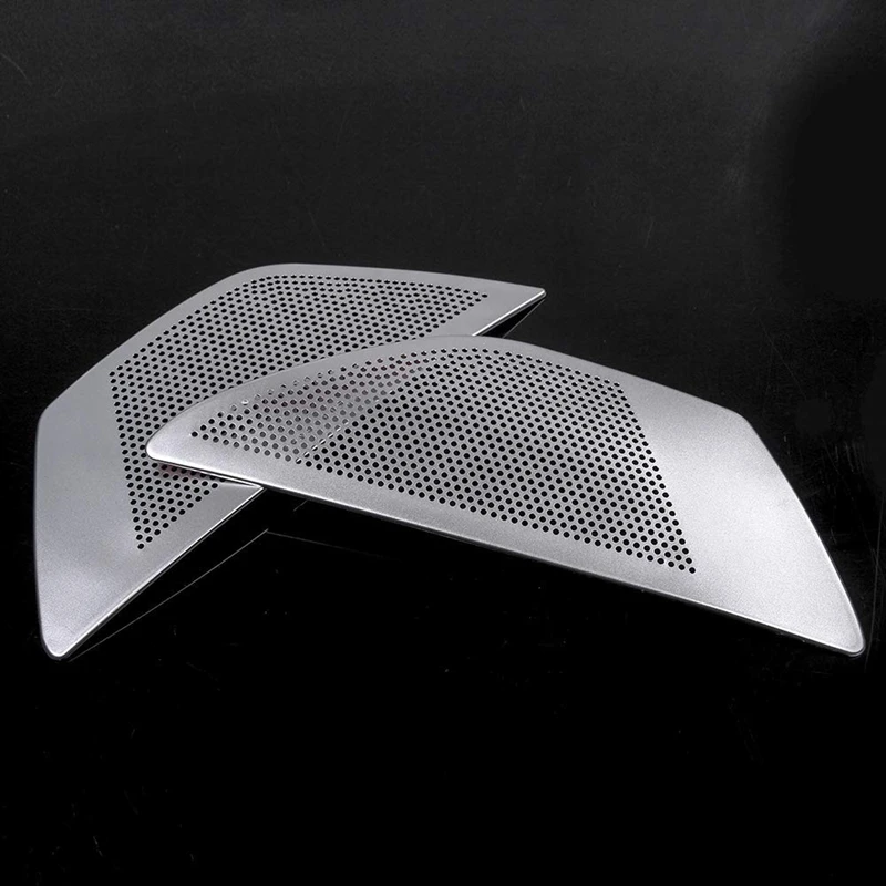 Car Door Stereo Speaker Cover Trim For Bmw 5 Series F10 520 525Li 528 2011-2016 Aluminum Alloy Styling Accessories 2Pcs/Set | Автомобили и