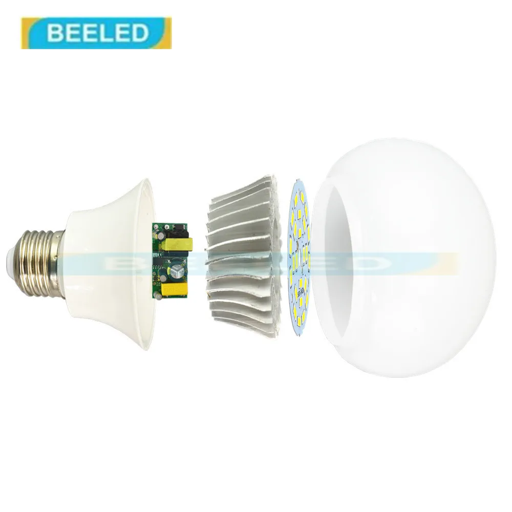 Светодиодная лампа E27 220 В 3 Вт 5 7 9 12 smd2835 Энергосберегающая светодиодная для