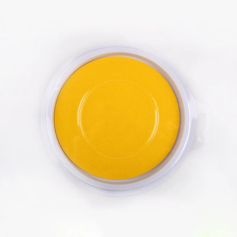 BalleenShiny DIY Рисование пальцами игрушки для рисования детские забавные граффити Цветные Рисование ремесло Inkpad штампы Рисование игрушки для детей - Цвет: Цвет: желтый