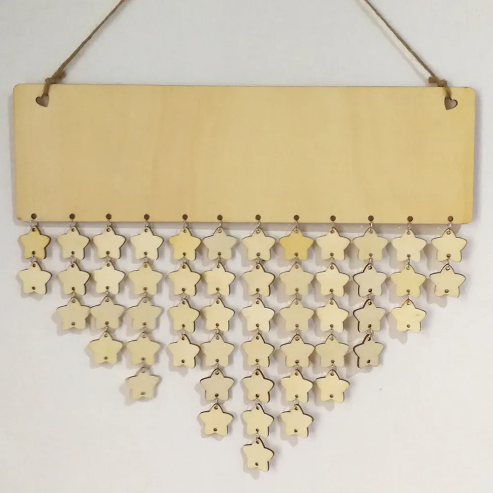 Модный дизайн 1 x доска из дерева на день рождения напоминание береза слоя