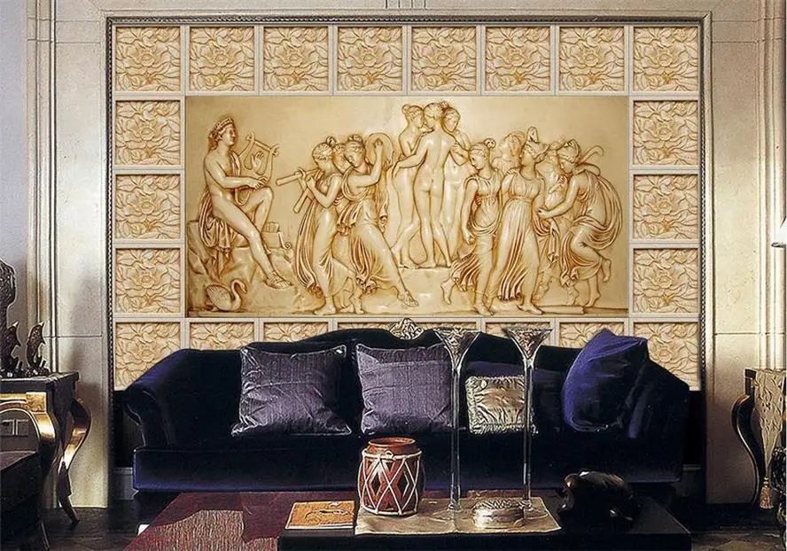 3d wallaper пользовательские фото нетканые Wallpapr ТВ фон настенные фрески Европейский