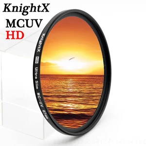 Фильтр KnightX HD MCUV MC 49 мм 52 мм 55 мм 58 мм 62 67 мм 72 мм 77 мм, УФ-объектив для Nikon canon t3i D3100 D3200 D5200 D7100 d5300 d3300