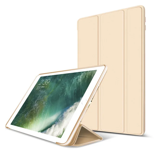 Мягкий силиконовый кожаный чехол для iPad air 3 10,5 дюймов Pro Тонкий Магнитный умный чехол для нового iPad Pro 11+ пленка+ ручка - Цвет: Pro 10.5 Gold