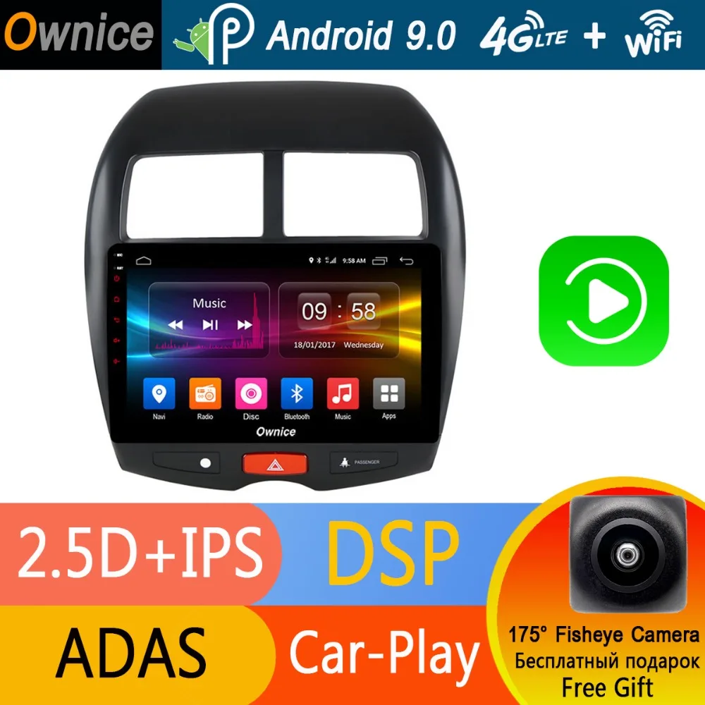 8 ядерный 4G + 32G 10 1 &quotIPS Android 9 0 автомобильный Радио DVD плеер GPS навигационная