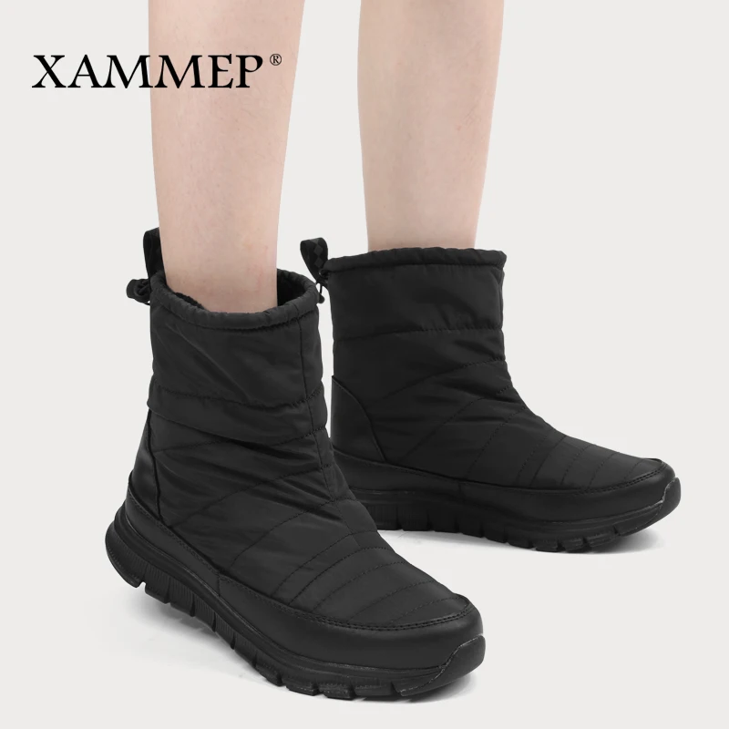 Xammep женская зимняя обувь большой размер высокое качество Брендовая плюшевые и