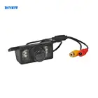 Система помощи при парковке DIYKIT с углом обзора 120 дюйма, водонепроницаемая камера заднего вида с ИК-подсветкой и функцией ночного видения, Автомобильная камера заднего вида