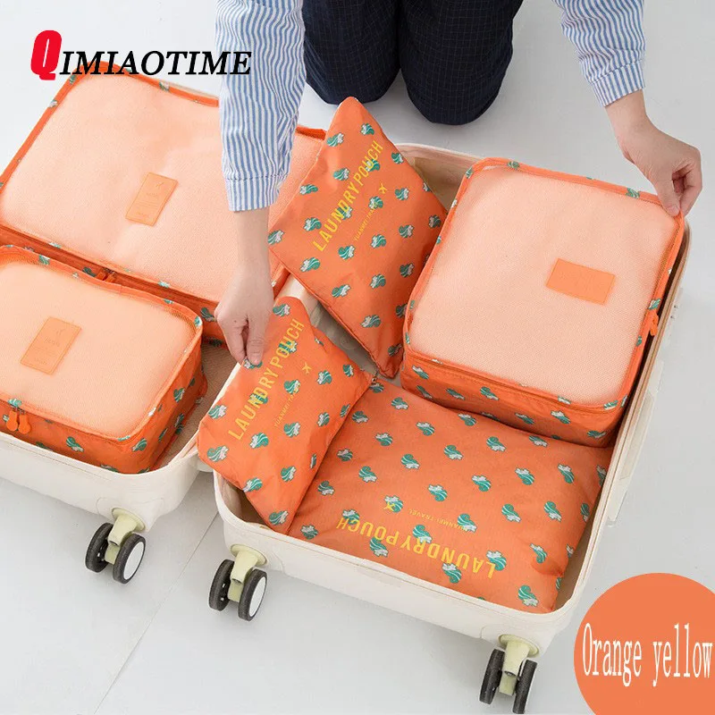 6 шт./компл. дорожная сумка для багажа аккуратная Одежда Органайзер разделитель