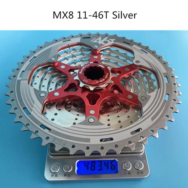 Кассета sunracing 11 скоростей CSMS8 CSMX8 46T велосипедная кассета подходит Shimano SRAM маховик