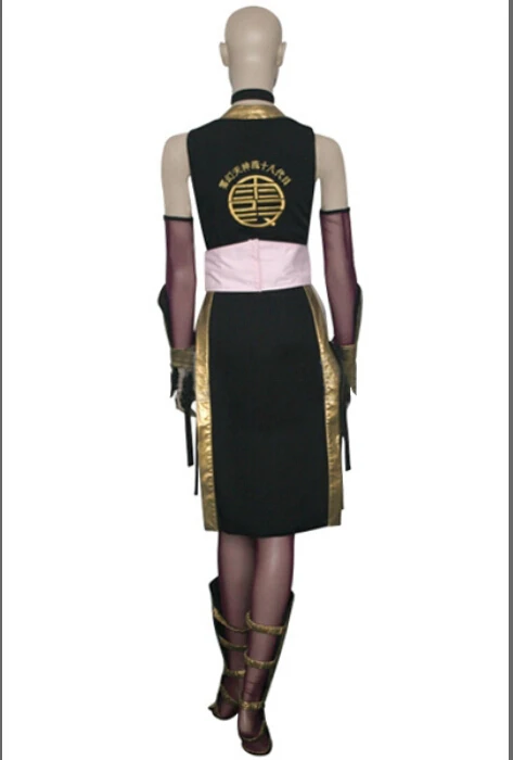 Hot Selling Dead or Alive Kasumi Black Cosplay Costume Cheap Costumes C0599 | Тематическая одежда и униформа